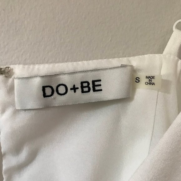 DO+BE White Peplum Tank - Picture 7 of 7